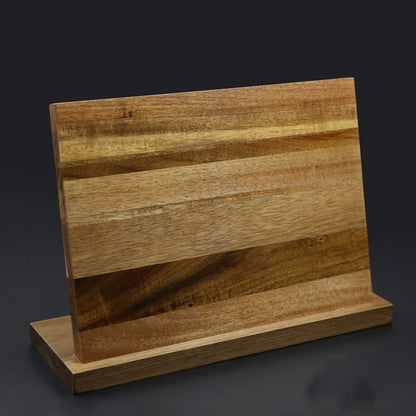 Solid Wood Magnetic Knife Block