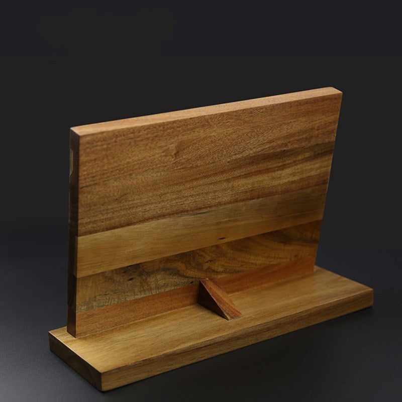 Solid Wood Magnetic Knife Block