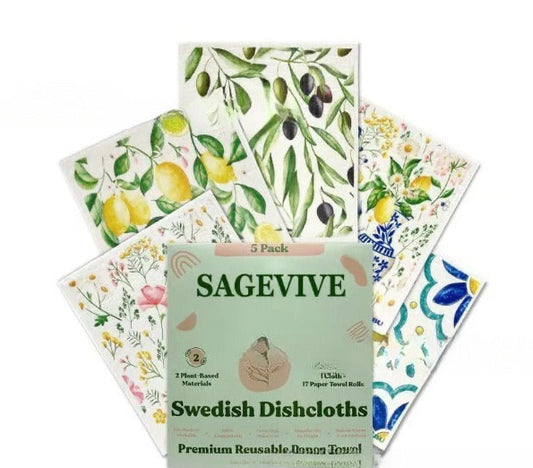 Swedish Dishcloths - Pack of 5