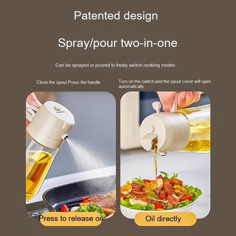 2 in 1  Oil Sprayer and Dispenser