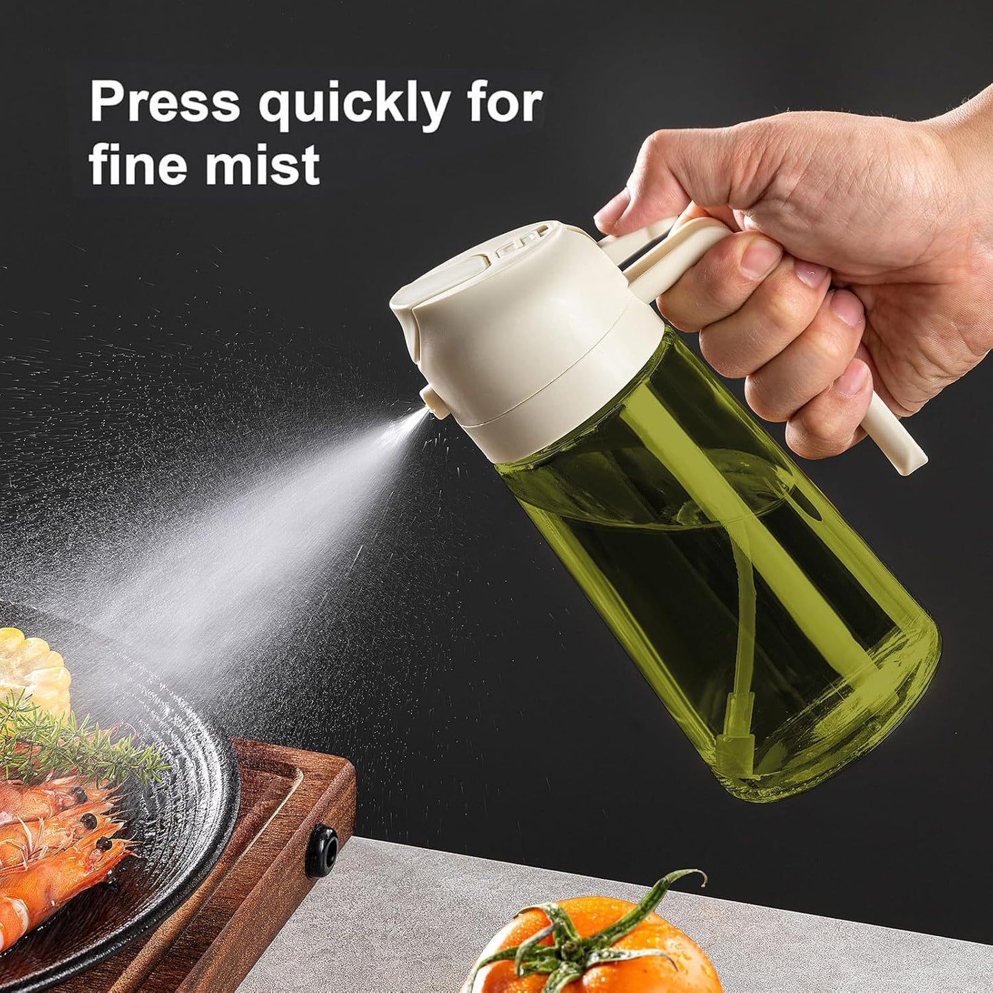 2 in 1 Oil Sprayer and Dispenser