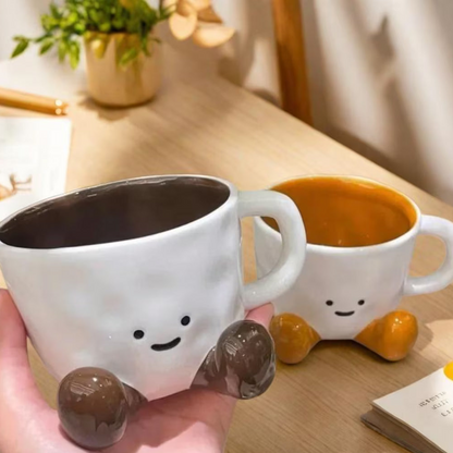 Happy Feet Ceramic Mug