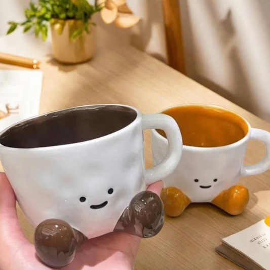 Happy Feet Ceramic Mug