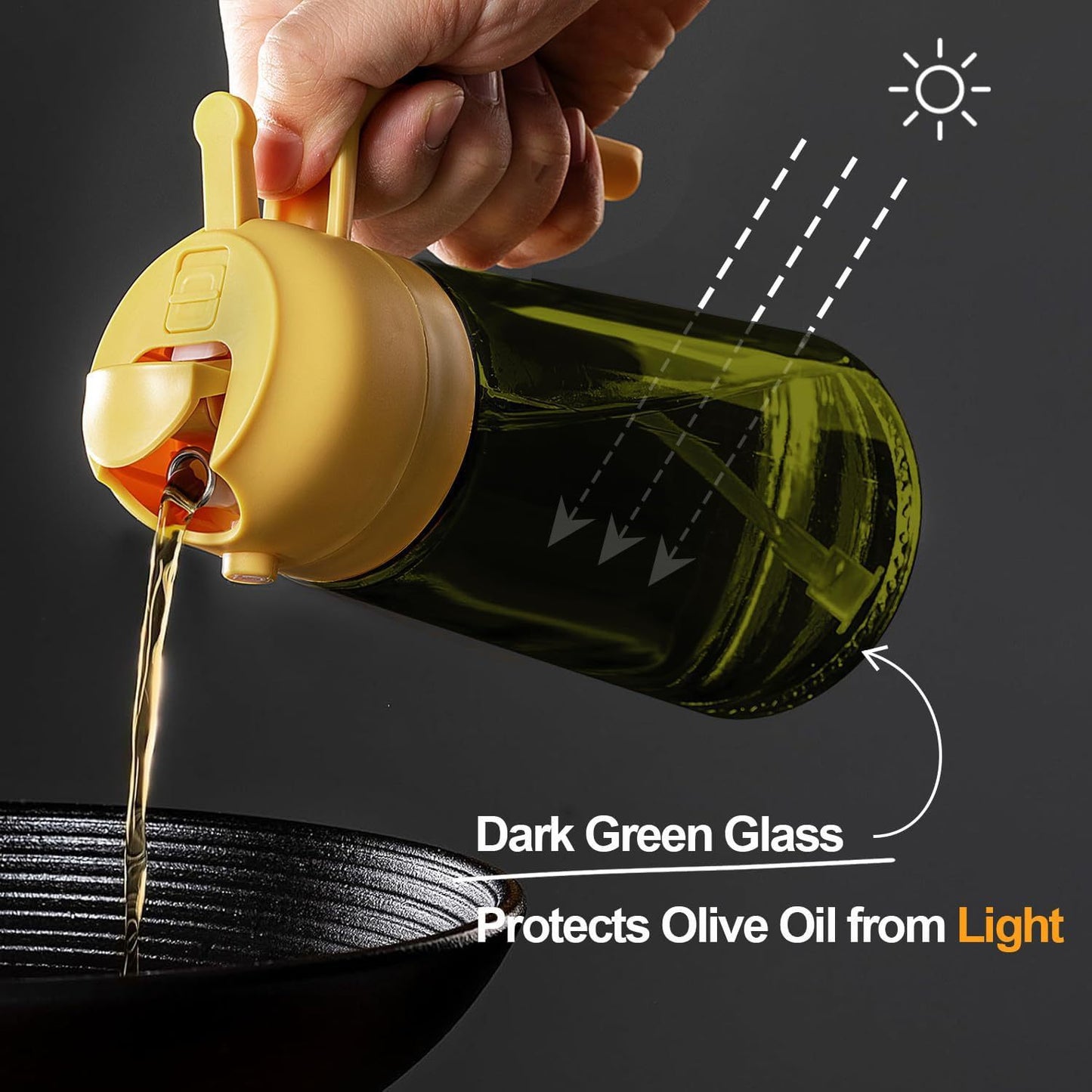 2 in 1 Oil Sprayer and Dispenser