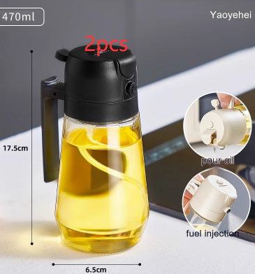 2 in 1  Oil Sprayer and Dispenser