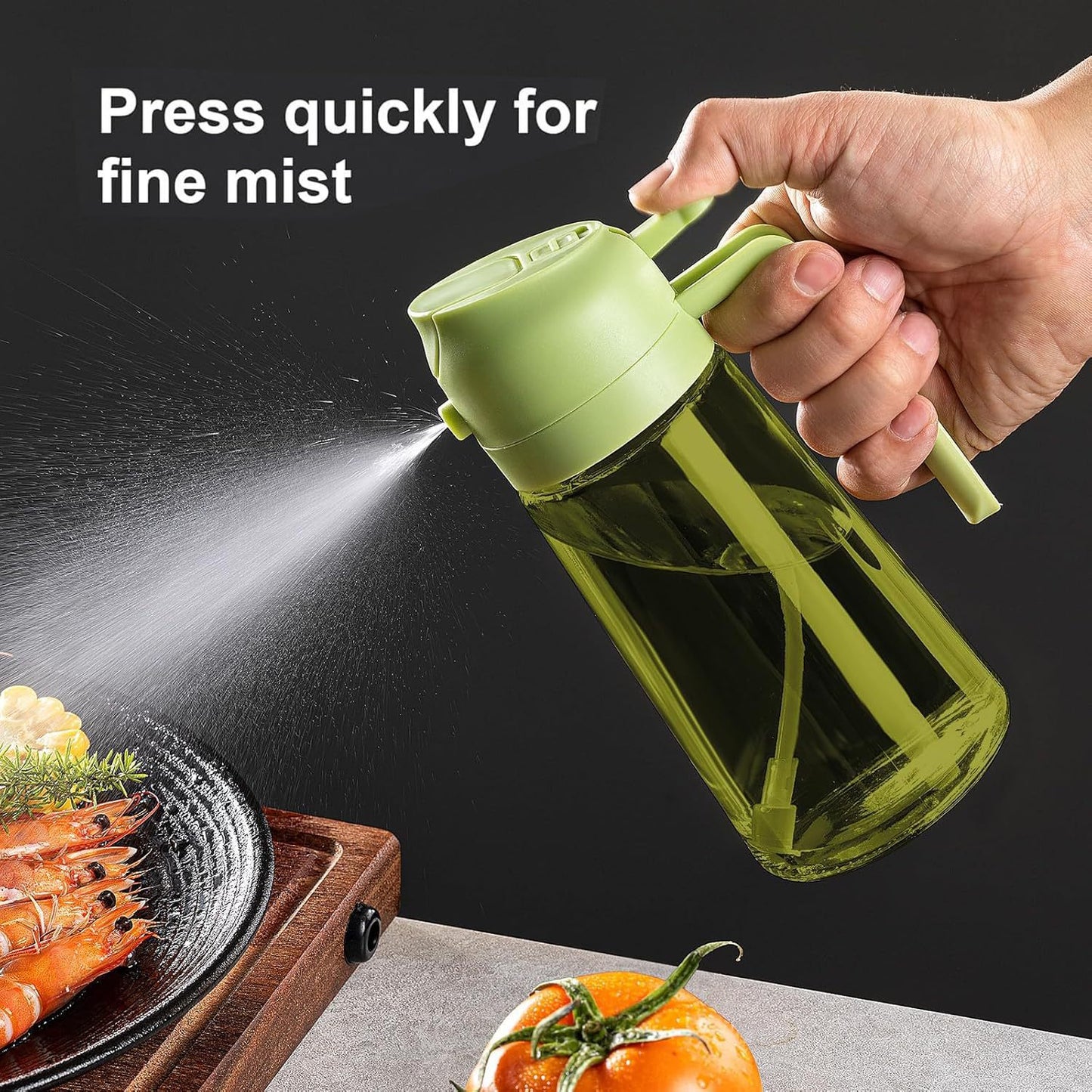 2 in 1 Oil Sprayer and Dispenser