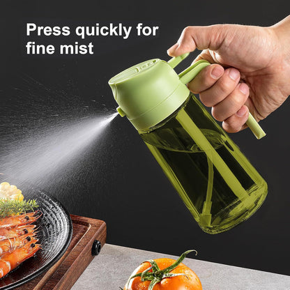 2 in 1 Oil Sprayer and Dispenser